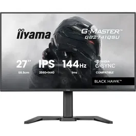 Iiyama IIY4948570127450 Monitor Gaming 27" QHD IPS 144 Hz 1 ms Altura Ajustable G-Master Black Hawk