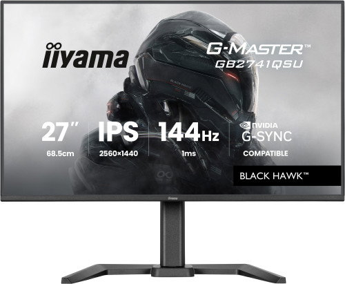 iiyama G-MASTER GB2741QSU-B1 Black Hawk 27 QHD IPS 144 Hz Black iiyama G-MASTER GB2741QSU-B1 Black Hawk 27 QHD IPS 144 Hz Black