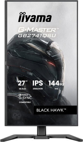 iiyama G-MASTER GB2741QSU-B1 Black Hawk 27 QHD IPS 144 Hz Black iiyama G-MASTER GB2741QSU-B1 Black Hawk 27 QHD IPS 144 Hz Black