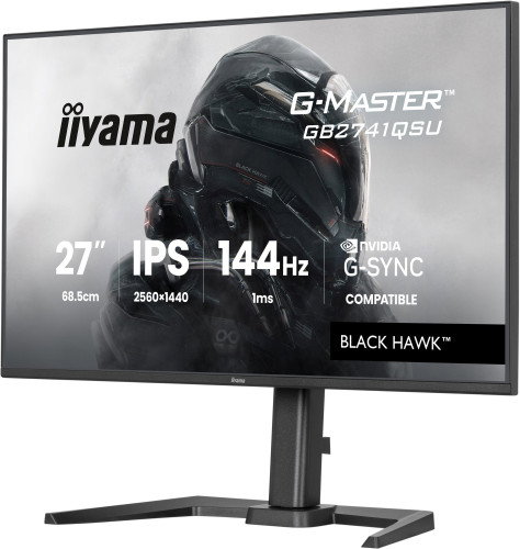 iiyama G-MASTER GB2741QSU-B1 Black Hawk 27 QHD IPS 144 Hz Black iiyama G-MASTER GB2741QSU-B1 Black Hawk 27 QHD IPS 144 Hz Black