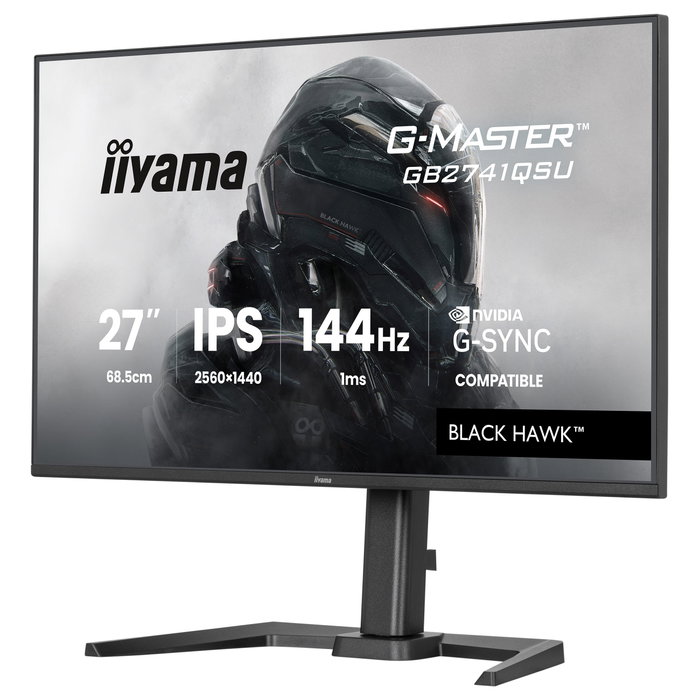 iiyama G-MASTER GB2741QSU-B1 Black Hawk 27 QHD IPS 144 Hz Black iiyama G-MASTER GB2741QSU-B1 Black Hawk 27 QHD IPS 144 Hz Black