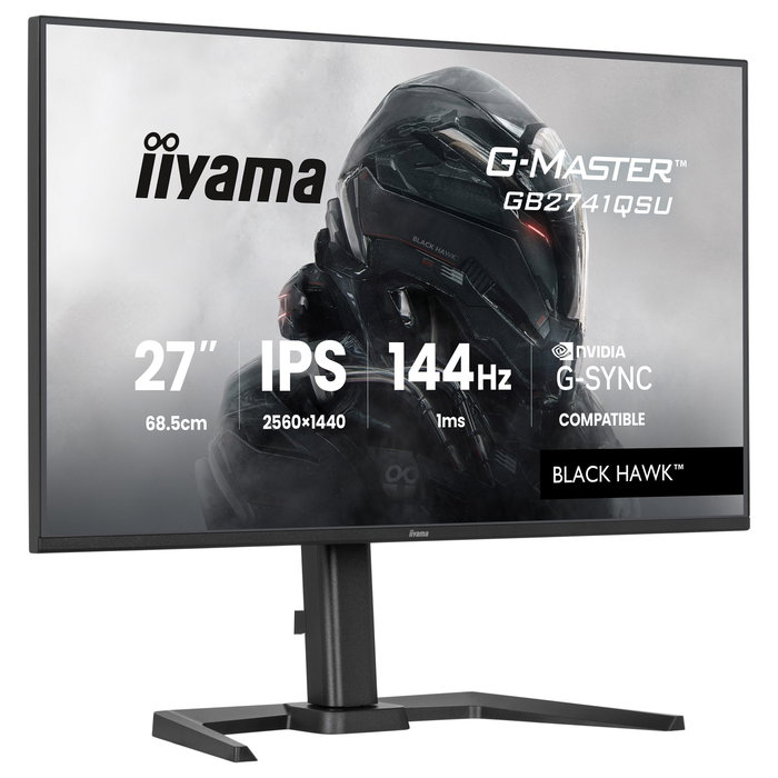 iiyama G-MASTER GB2741QSU-B1 Black Hawk 27 QHD IPS 144 Hz Black iiyama G-MASTER GB2741QSU-B1 Black Hawk 27 QHD IPS 144 Hz Black