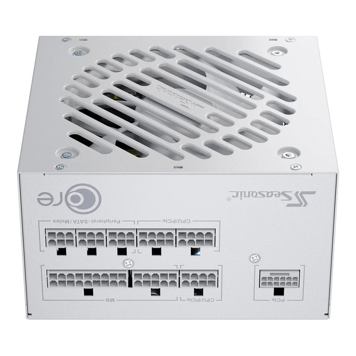 Seasonic GX-850-V2-WHITE Fuente de Alimentación ATX 3.1, 850W, 80 PLUS Gold, Totalmente Modular, Blanca