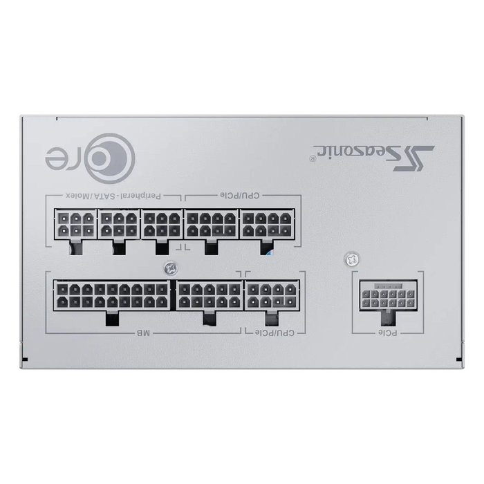 Seasonic GX-850-V2-WHITE Fuente de Alimentación ATX 3.1, 850W, 80 PLUS Gold, Totalmente Modular, Blanca