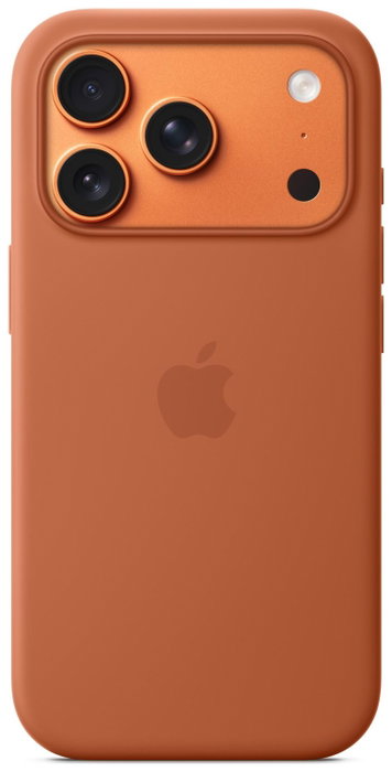 Apple Funda de silicona con MagSafe para iPhone 17 Pro - Terracota