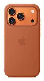 Apple Carcasa trasera de silicona con MagSafe Terracota para iPhone 17 Pro