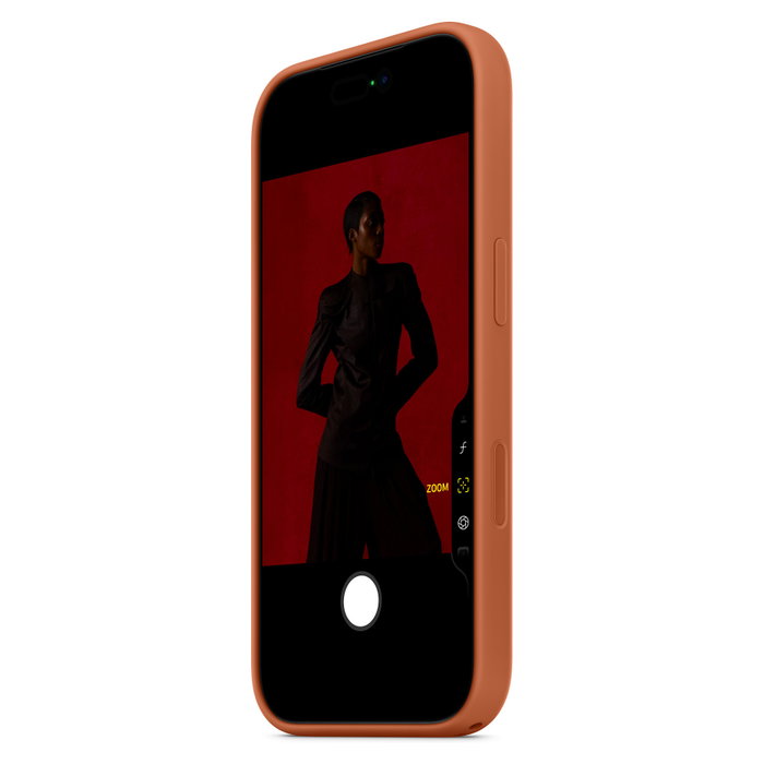 Apple Funda de silicona con MagSafe para iPhone 17 Pro - Terracota