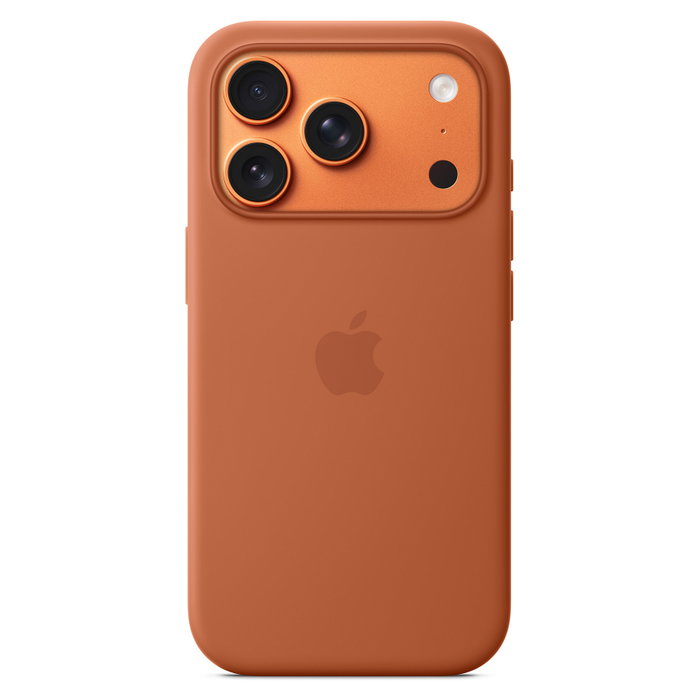 Apple Funda de silicona con MagSafe para iPhone 17 Pro - Terracota