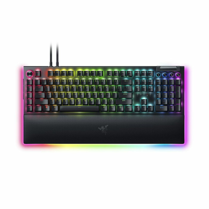 Razer BlackWidow V4 Pro con interruptores Razer Green, negro Razer BlackWidow V4 Pro con interruptores Razer Green, negro