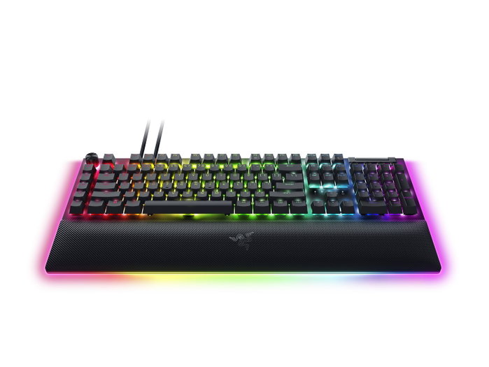 Razer BlackWidow V4 Pro con interruptores Razer Green, Negro Razer BlackWidow V4 Pro con interruptores Razer Green, Negro