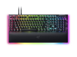 Razer BlackWidow V4 Pro Razer Green Teclado mecánico gaming con cable retroiluminado negro