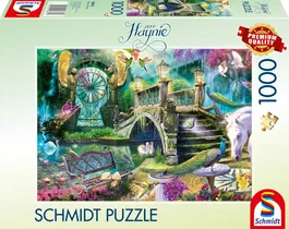Schmidt Spiele AABRK22215 Puzzle El Jardín Secreto - 1000 Piezas, Edad Recomendada a partir de 12 años