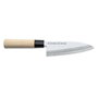 3 Claveles Cuchillo Deba Japonés Nipón Acero Inoxidable 5Cr15MoV Mango Madera Arce Hoja 15 cm
