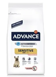 Advance Canine Adult Sensit. Mini Salmon 1,5K Pienso para Perros Adultos con Salmón