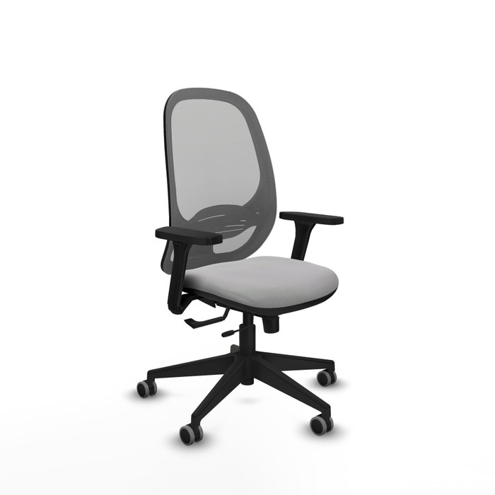 PIQUERAS Y CRESPO Silla de oficina Cilanco con mecanismo Sincro/Traslack, Brazos 3D y Gris PIQUERAS Y CRESPO Silla de oficina Cilanco con mecanismo Sincro/Traslack, Brazos 3D y Gris
