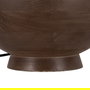 Base Lámpara Mesa Marrón Madera de Mango 31 X 31 X 38 cm