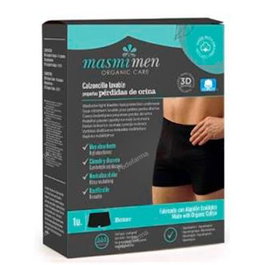 MASMI Boxer para Incontinencia Ligera Talla M - Negro