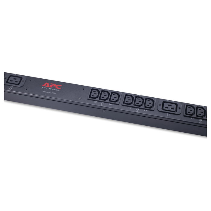 APC Rack PDU Basic Zero U 11kW 230V 42 Salidas C13 y C19 Vertical Negro
