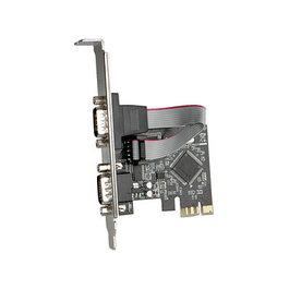 VALUE PCI-Express Tarjeta Serial RS232 D-Sub 9 de 2 Puertos