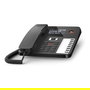 Gigaset Desk 800A Teléfono DECT con Contestador Automático, Altavoz, Terminal Cable, 200 Entradas, Negro