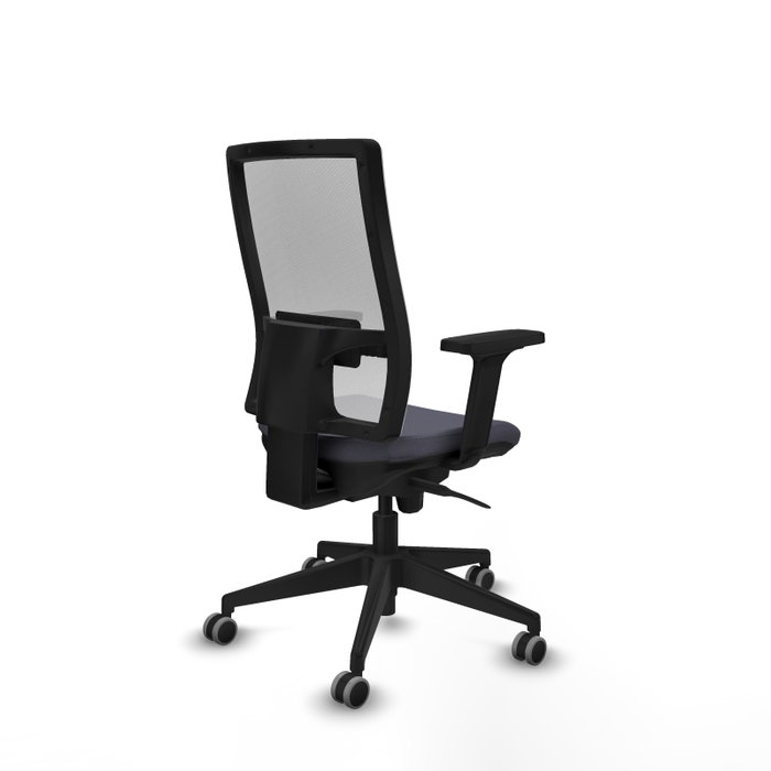 PIQUERAS Y CRESPO Silla de oficina Horna con Mecanismo Sincro, Gris oscuro y Blanco PIQUERAS Y CRESPO Silla de oficina Horna con Mecanismo Sincro, Gris oscuro y Blanco