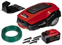 Einhell FREELEXO 1200 LCD BT Cortacésped Robot con Bluetooth, Batería 5.2 Ah, Área 1200 m²