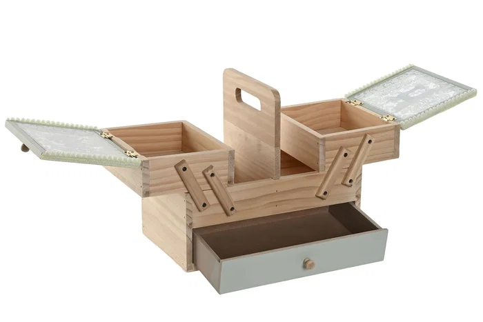 DKD Home Decor Costurero MDF Natural DKD Home Decor Costurero MDF Natural