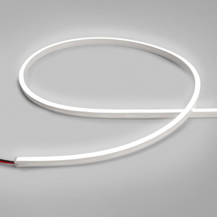 Emuca Kit de barra para armario Luxe, tira LED 4,5x8 Neonlynx V, sensor de movimiento RF Smart y convertidor Smart (24V DC), longitud 900mm, Luz blanca cálida 2.700K, Plástico y Aluminio, Titanio