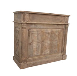 DKD Home Decor Mueble Bar Mango Natural 120x50x109