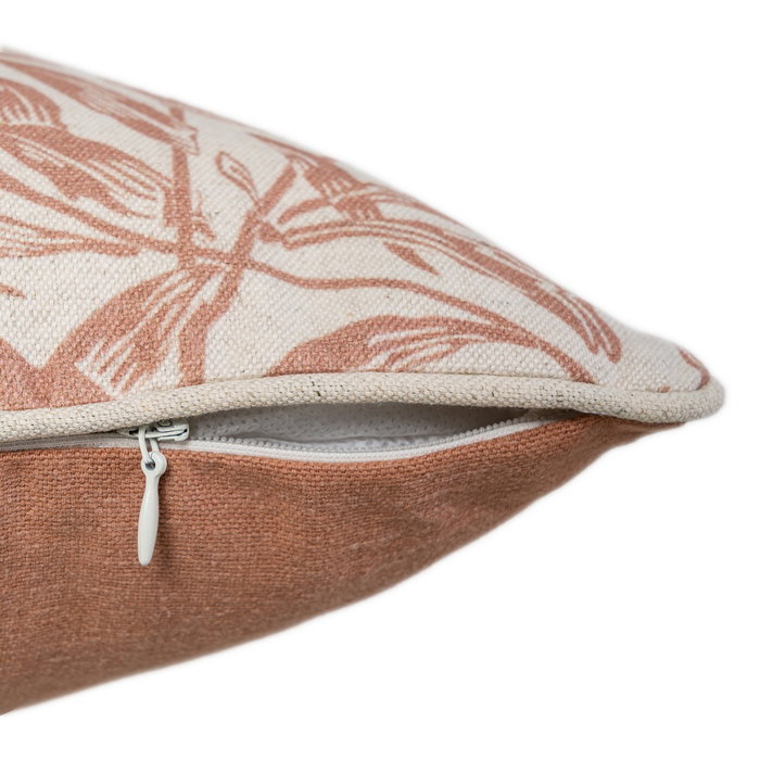 Cojín Hojas Decoración 45 X 45 cm (Set de 2)