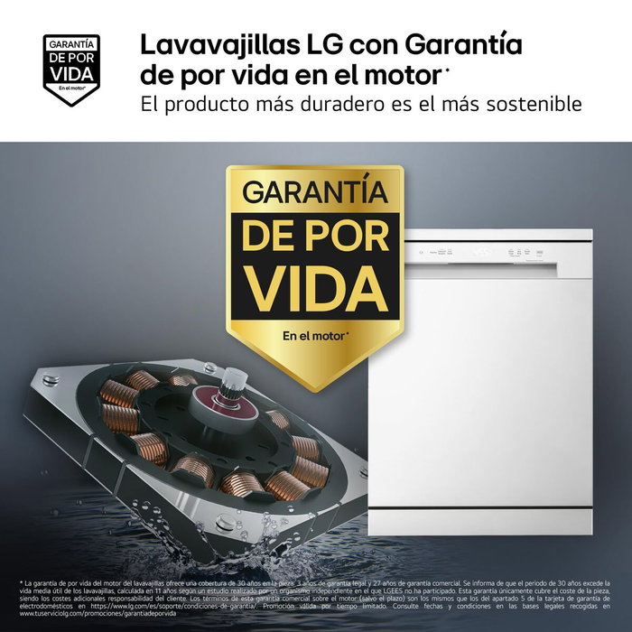 Lavavajillas LG DF142FW 5P QUADWASH 60 cm Blanco Lavavajillas LG DF142FW 5P QUADWASH 60 cm Blanco