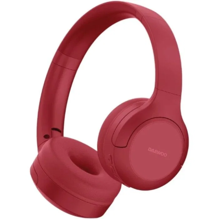 Daewoo DW2026 Auriculares Inalámbricos con Micrófono, Rojo