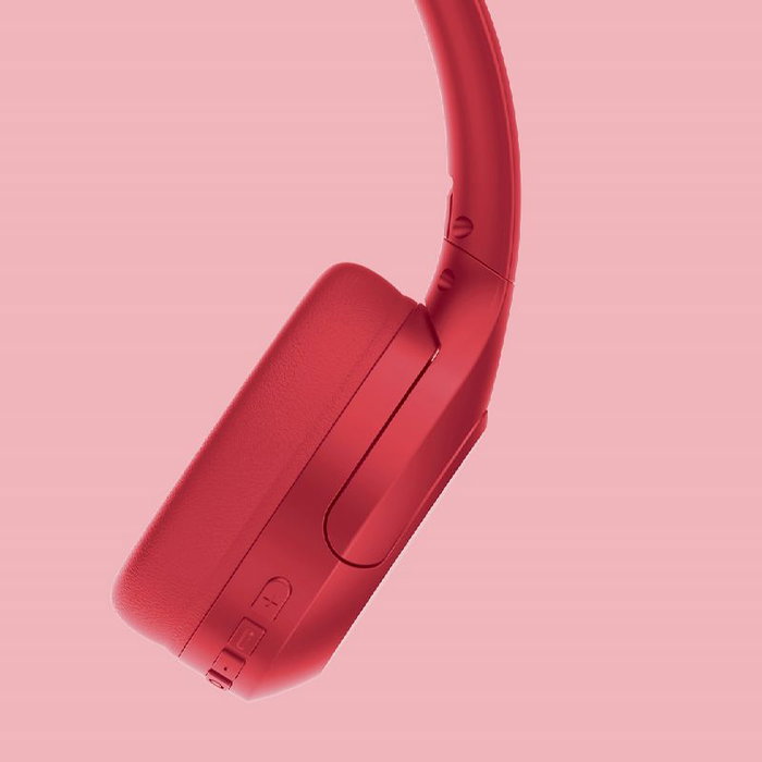 Daewoo DW2026 Auriculares Inalámbricos con Micrófono, Rojo
