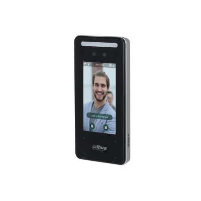 Dahua ASI6213J-MW Terminal de Reconocimiento Facial con Pantalla Táctil de 4.3 pulgadas