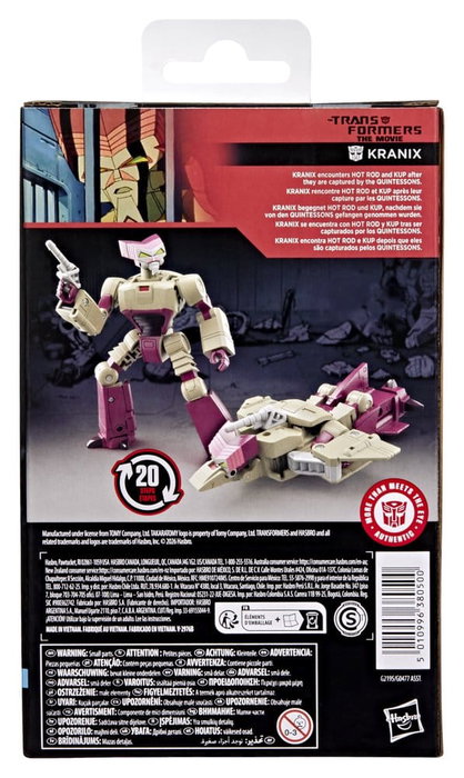 Hasbro Transformers Studio Series Kranix Deluxe Class 14 cm de Transformers: La película Hasbro Transformers Studio Series Kranix Deluxe Class 14 cm de Transformers: La película