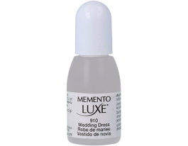 Tsukineko MEMENTO LUXE Tinta color vestido de novia opaca recarga 15ml