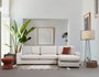 Atelier Del Sofa Loop 16 Sofá Esquinero Beige 270x194cm