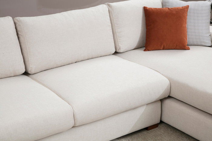 Atelier Del Sofa Loop 16 Sofá Esquinero Beige 270x194cm