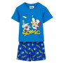 Cerdá Pijama Corto Single Jersey Sonic 8 Años Azul