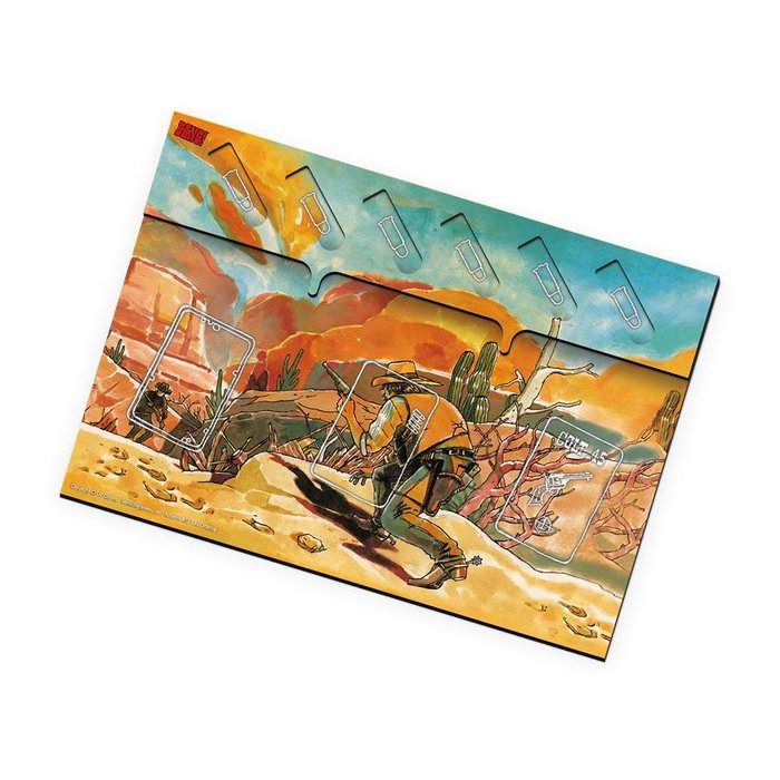 dV Giochi Bang! Caja de Dinamita - Accesorios Juego de Cartas con Cartucho de Dinamita, 34 Balas de madera y 8 tableros de doble cara Ref. EEDVBA12