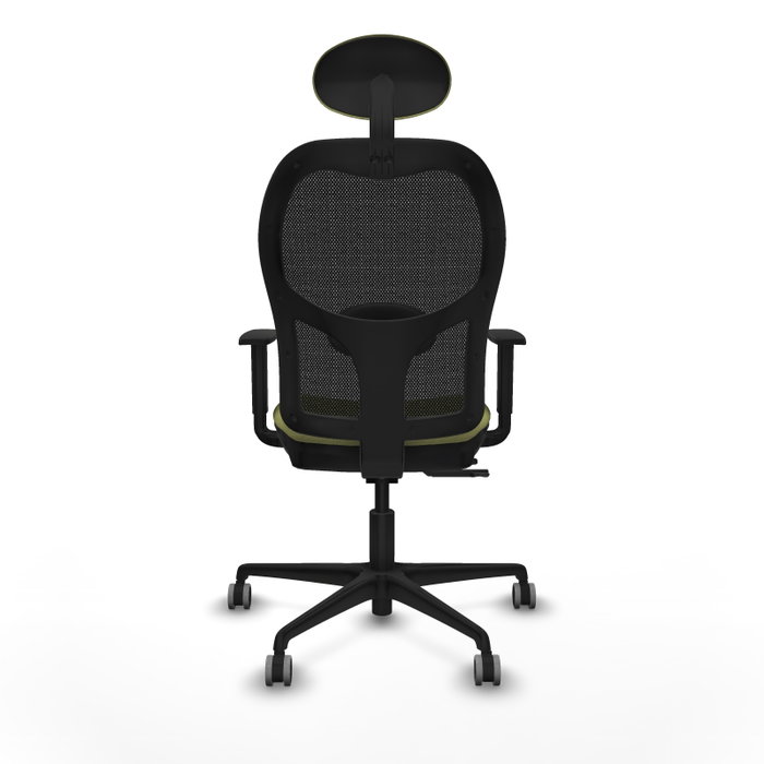 PIQUERAS Y CRESPO Silla de oficina Jorquera con mecanismo Sincro/Traslack Verde oliva PIQUERAS Y CRESPO Silla de oficina Jorquera con mecanismo Sincro/Traslack Verde oliva