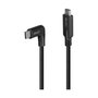 LINDY Cable USB 3.2 Gen 2 USB C de 0,5 m con conector angular