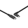 LINDY Cable USB 3.2 Gen 2 USB C de 0,5 m con conector angular