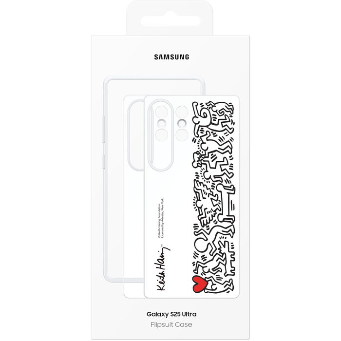 Samsung Flipsuit Case para Galaxy S25 Ultra - Blanco Samsung Flipsuit Case para Galaxy S25 Ultra - Blanco