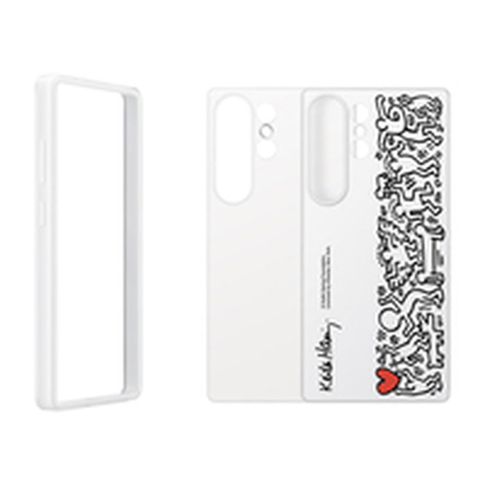 Samsung Funda flipsuit personalizable para Galaxy S25 Ultra Blanco