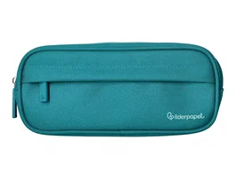 Liderpapel Estuche portatodo Classic ovalado Turquesa