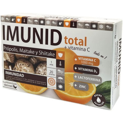 DIETMED Imunid Total con Vitamina C 20 ampollas DIETMED Imunid Total con Vitamina C 20 ampollas