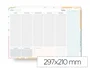 Liderpapel Planning semanal Teens 2027-2028 A4 con pegatinas