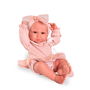 Muñeca Recién Nacida Antonio Juan Luca 50421 con Bolsito, Vinilo, 42 cm