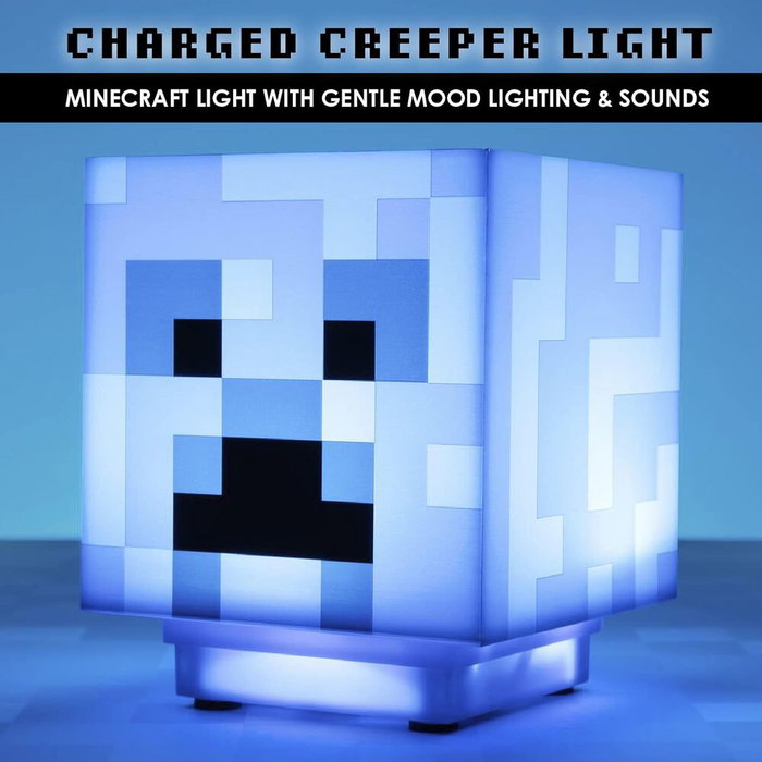 PALADONE Lámpara sonido 3D Charged Creeper Minecraft